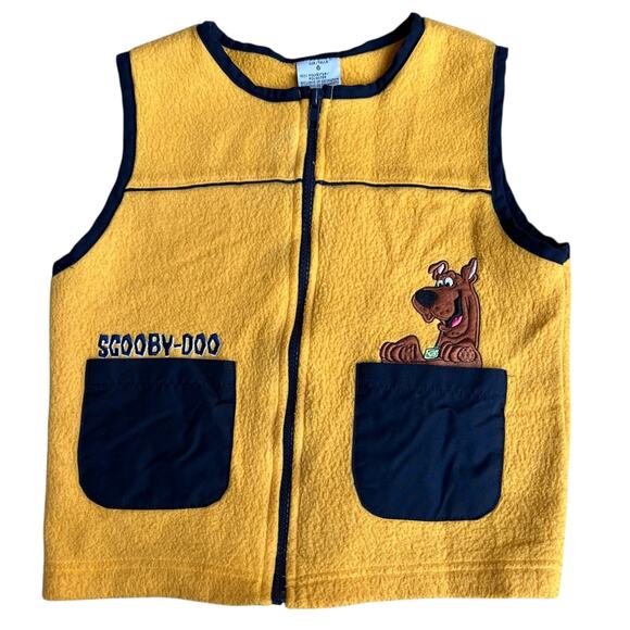 Scooby-Doo Full-Zip Vest Kids Sz 6 - Picture 2 of 4